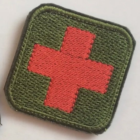 Cross Patch Paramedic Embroidered Hook & Loop