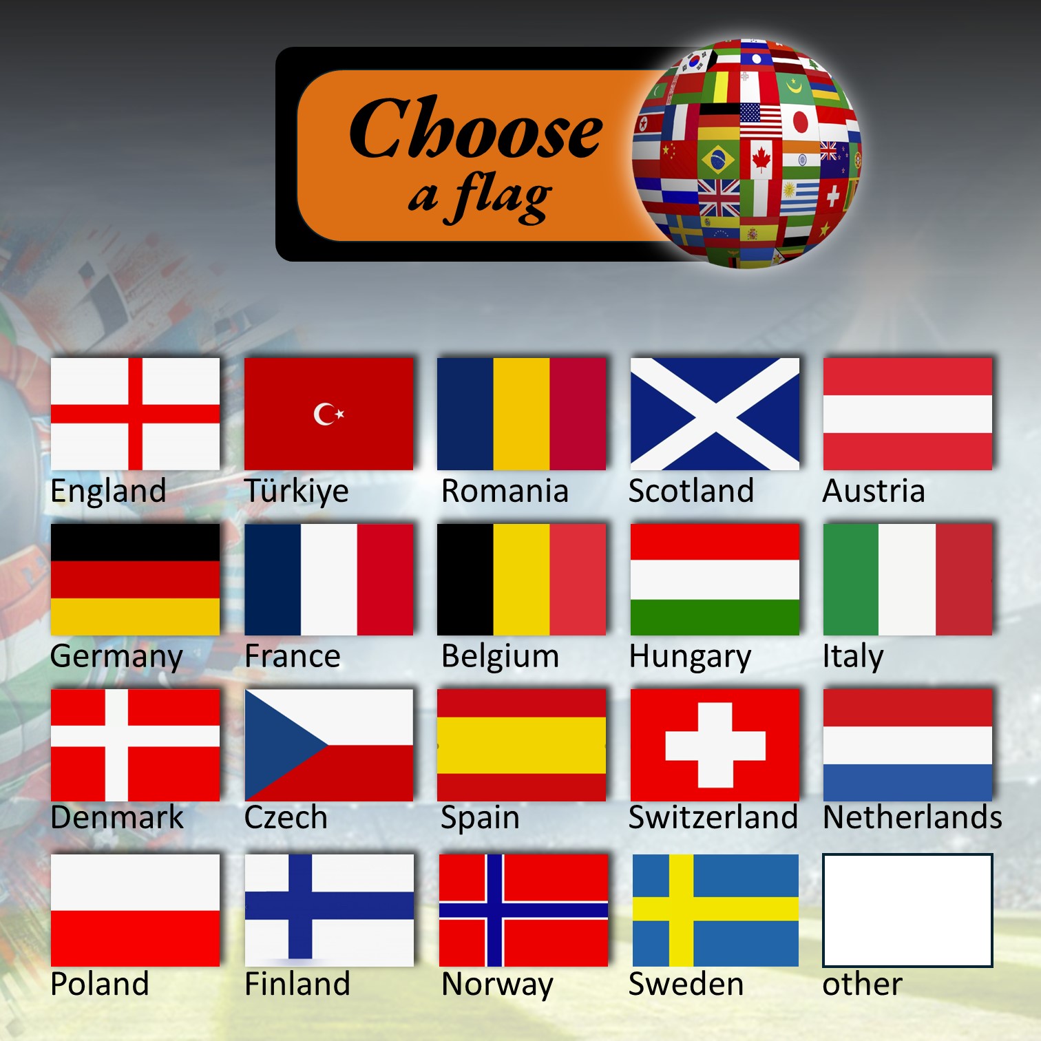 Custom Country Flag Name Patch, European Badge Embroidered Hook Iron - Image 2