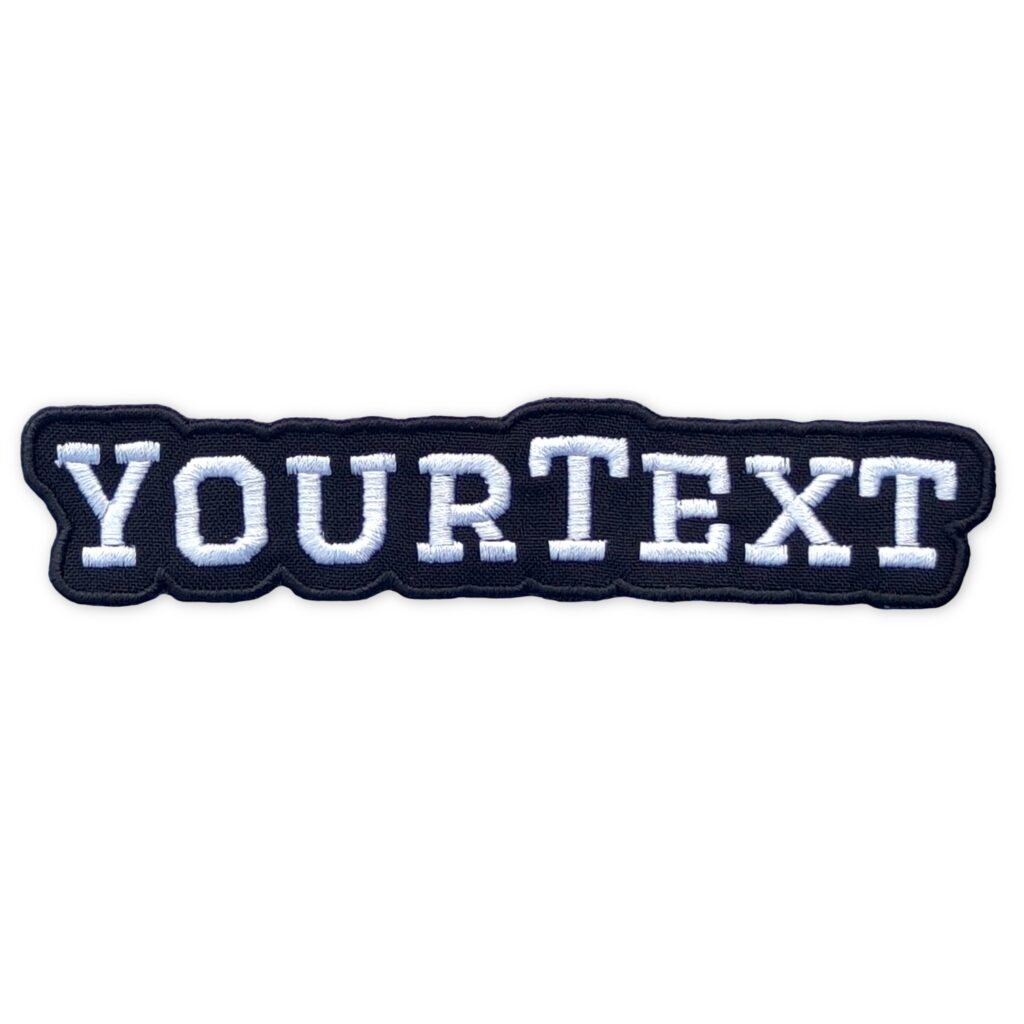 custom text patch