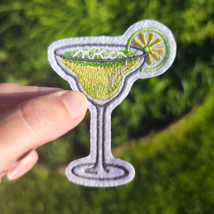 Margarita Cocktail Patch Iron On