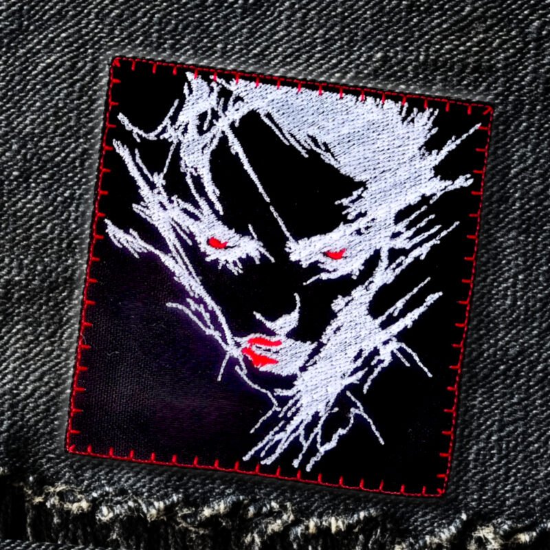 lady cyberpunk patch