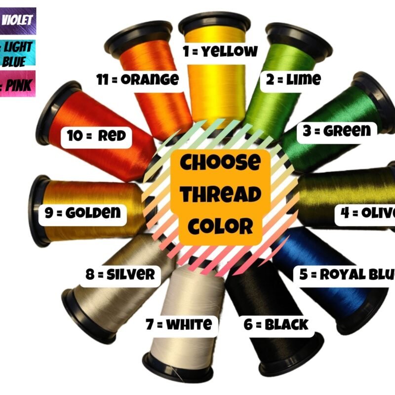 choose_thread_custom_embroidery2 thread bobbins different colors for custom embroidery by mottopatch