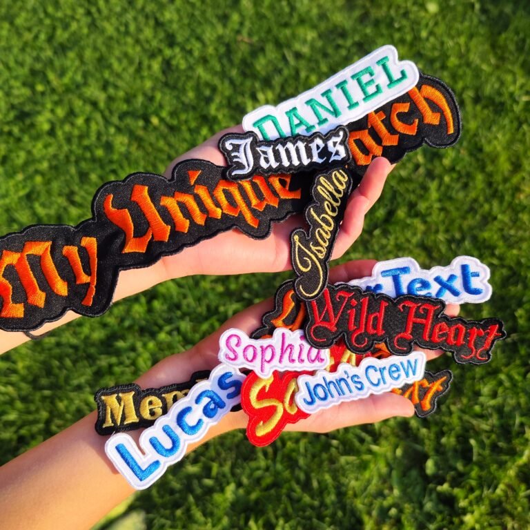 patches customized embroidered by Mottopatch