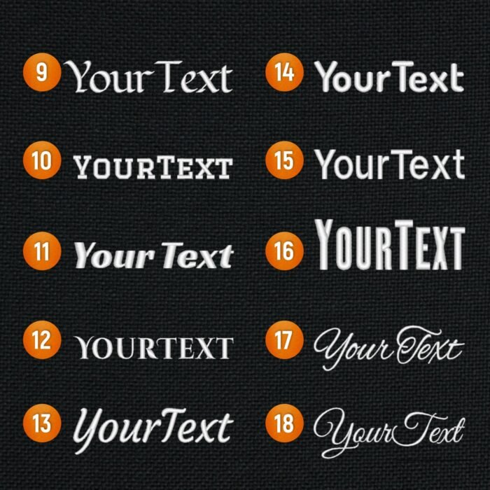 list of fonts for embroidery by mottopatch