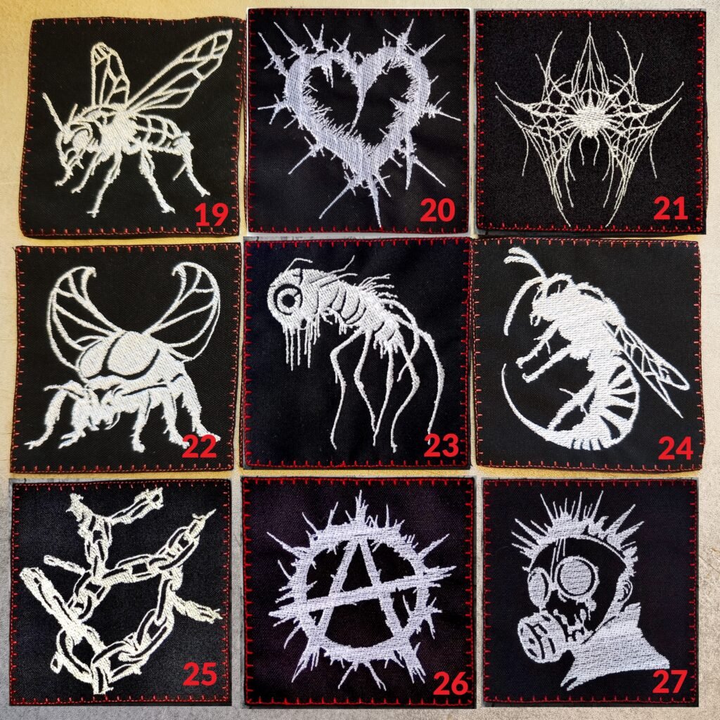 punk patches bundle choose 3