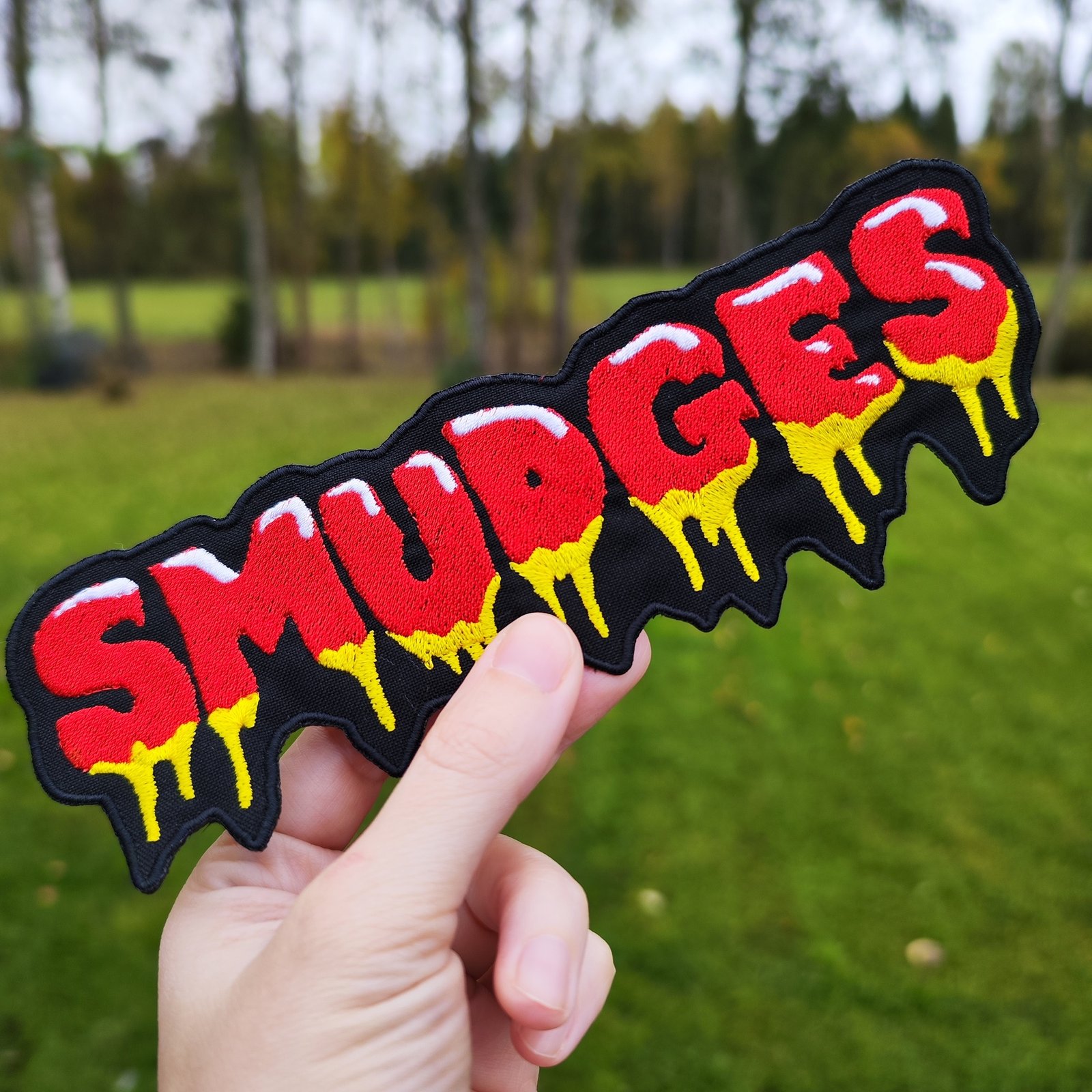 graffiti custom patch embroidered