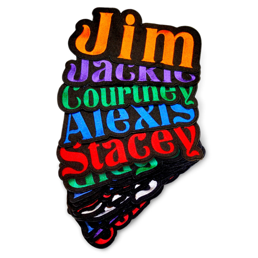 custom wholesale patches embroidered