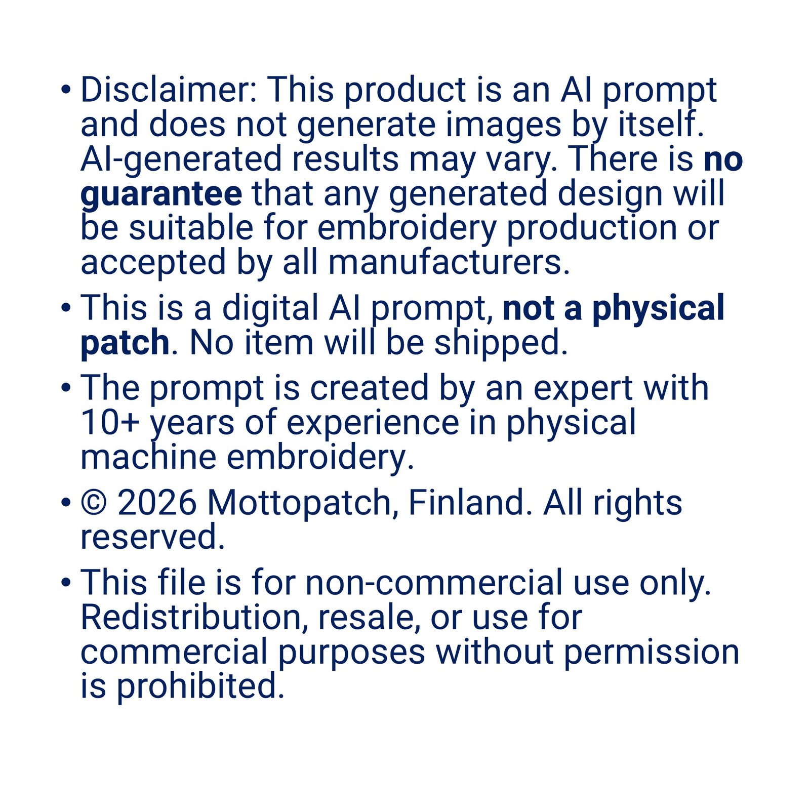 AI Patch Generator Prompt – Make Image Into a Embroidered Patch Design That Can Be Stitched - Image 6