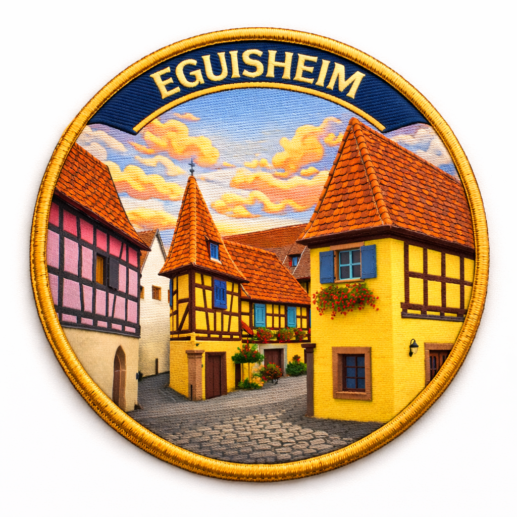 Individuelle Souvenir-Patches & Stadtposter für Touristenläden