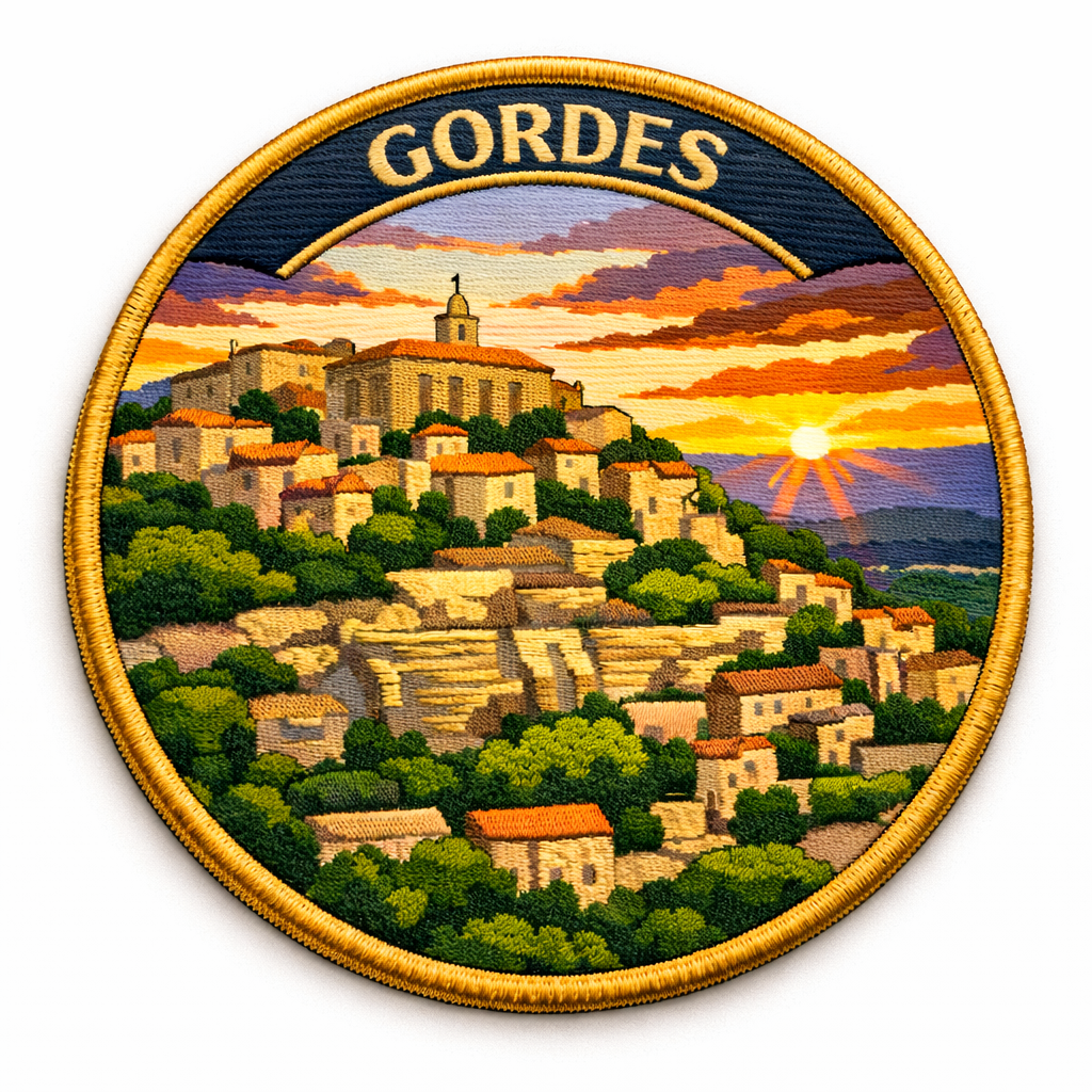 embroidered city patch souvenir personalized