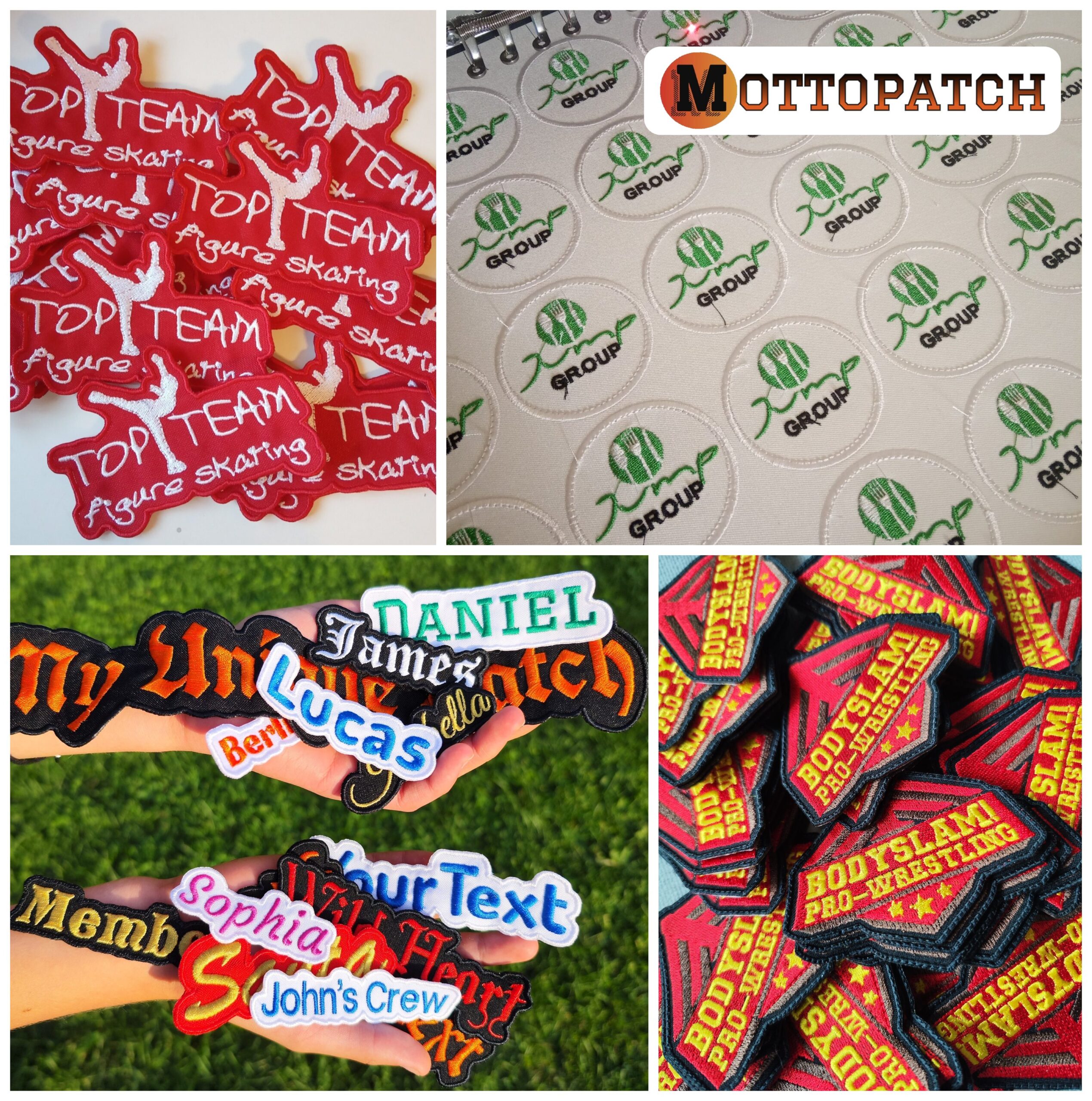 embroidered patches custom europe