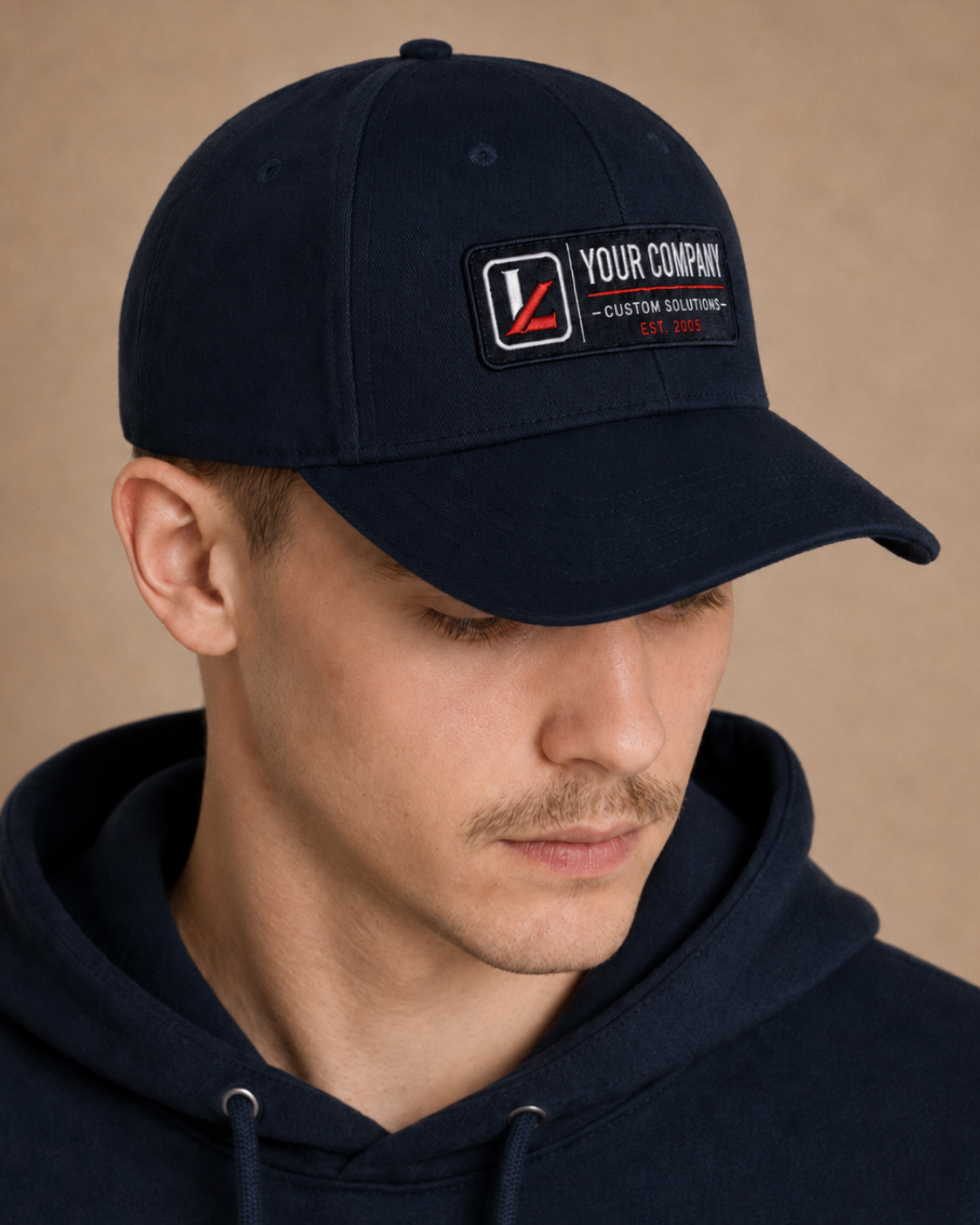 casquette brodée personnalisée logo entreprise