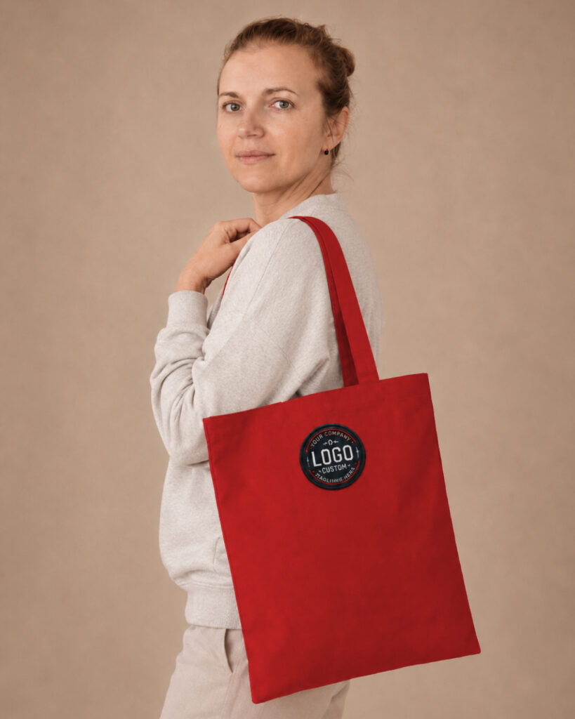 custom bags logo embroidery