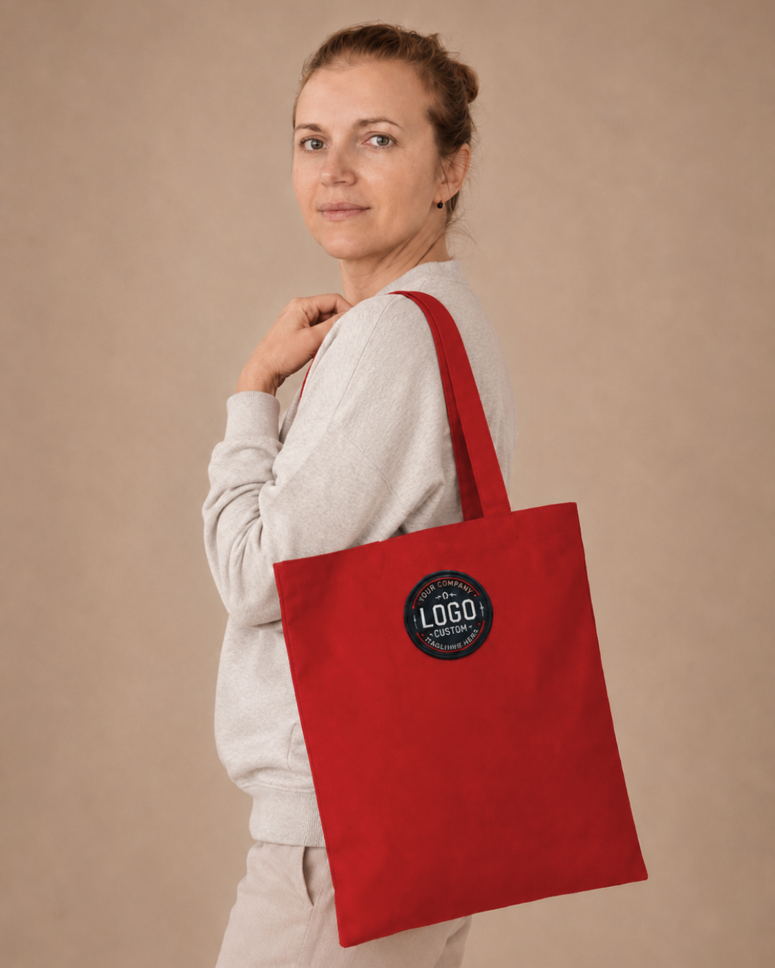 tote bag brodé personnalisé logo entreprise