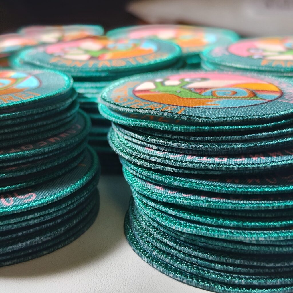 custom printed pattches