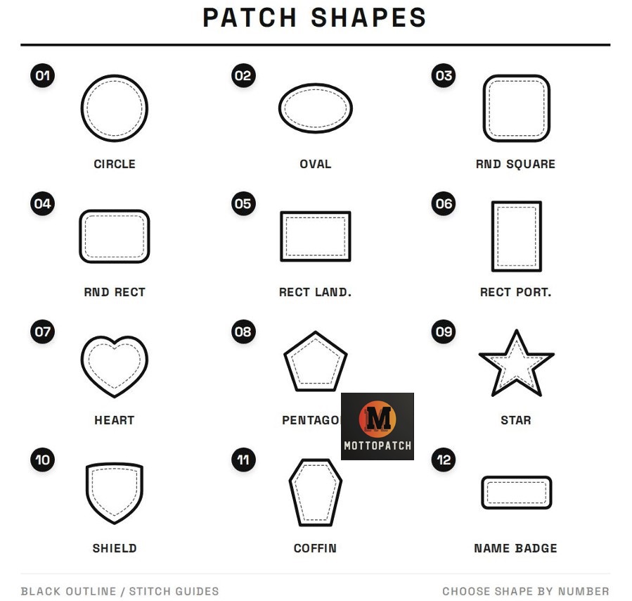 Custom Printed Sublimation Patch from Image or Photo 6-17 cm 1-10 pcs – Embroidered Edge – Sew On Iron On Hook Loop - Image 2