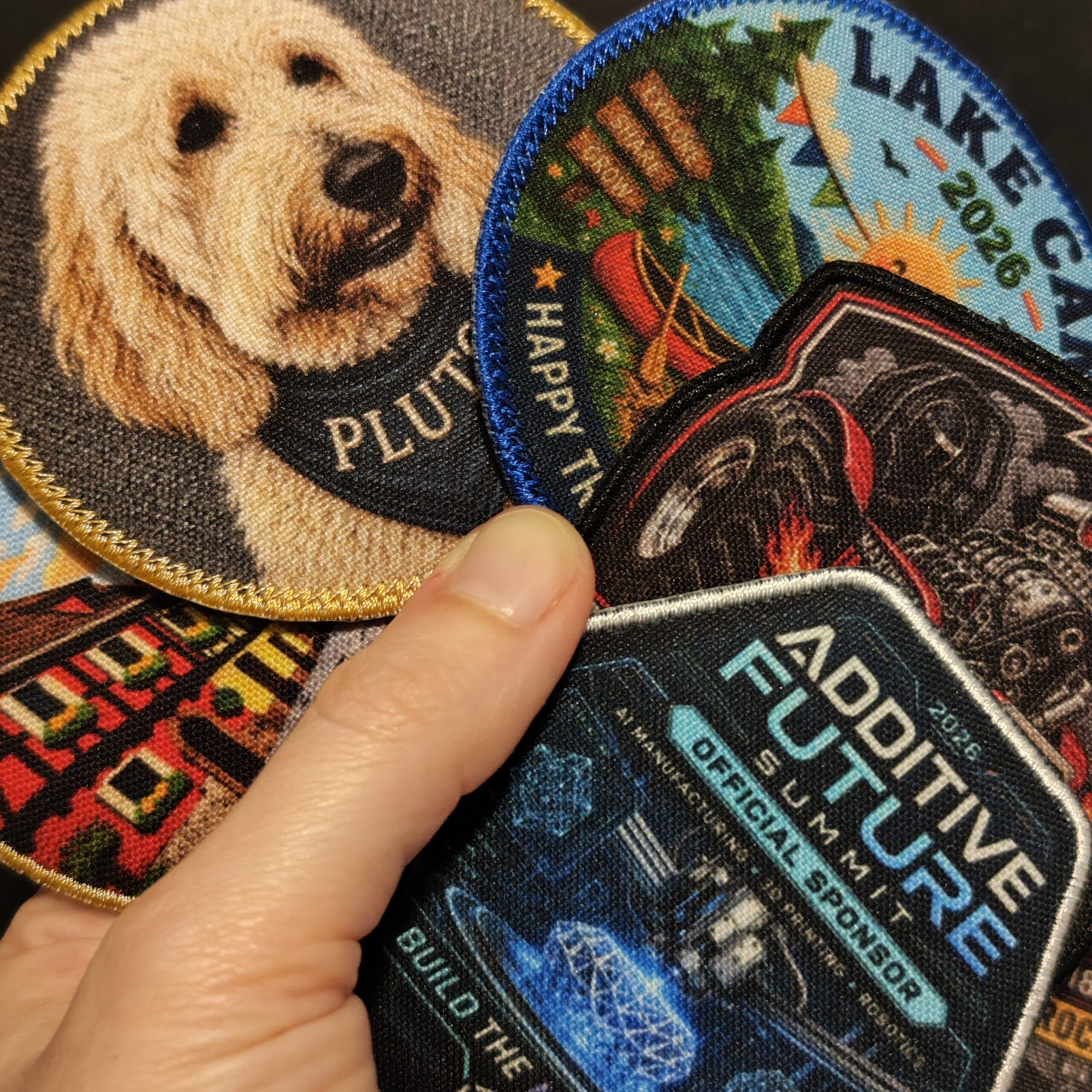 Custom Printed Sublimation Patch from Image or Photo 6-17 cm 1-10 pcs – Embroidered Edge – Sew On Iron On Hook Loop - Image 7